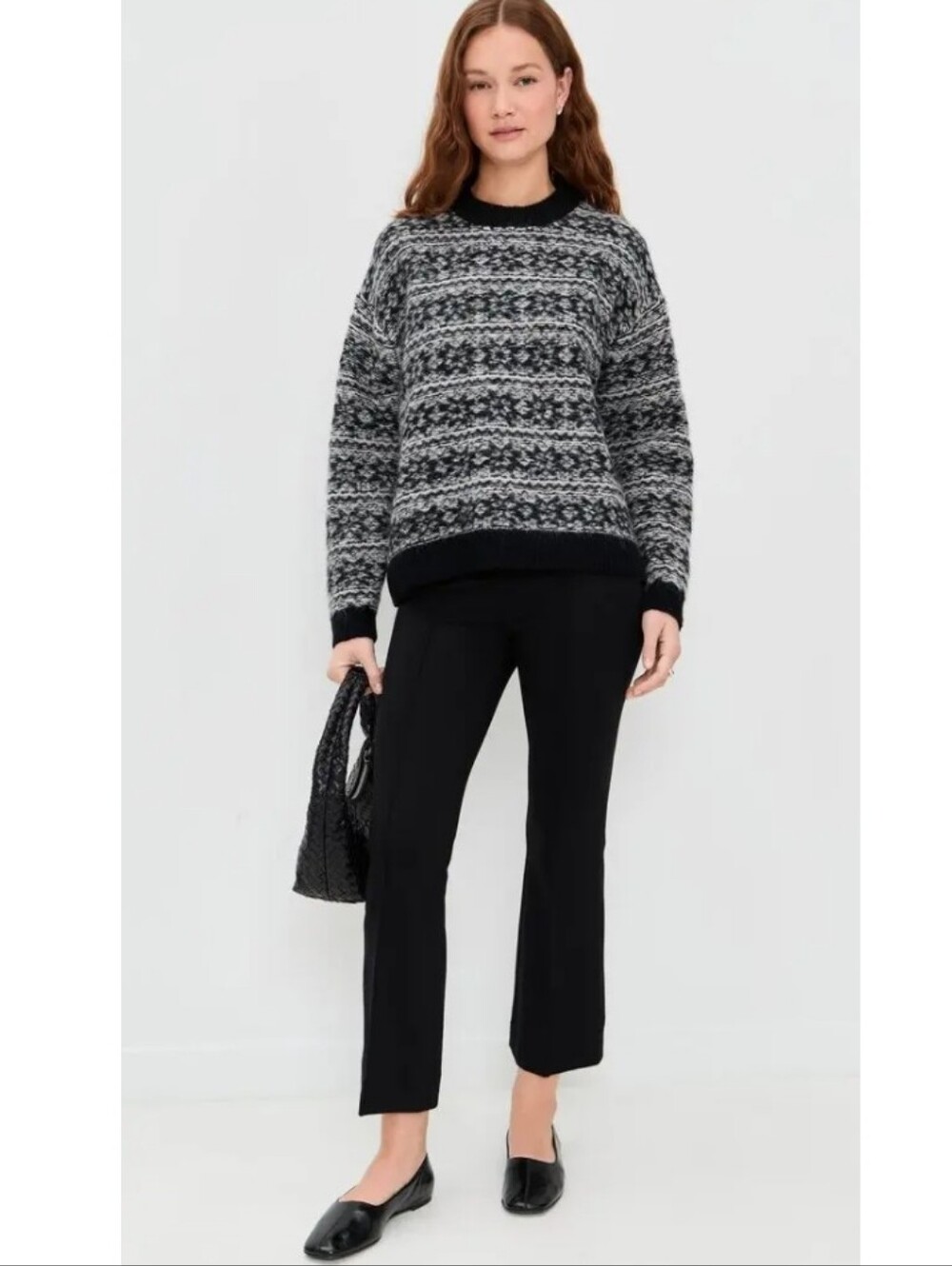 Staud Giada Fair Isle Sweater